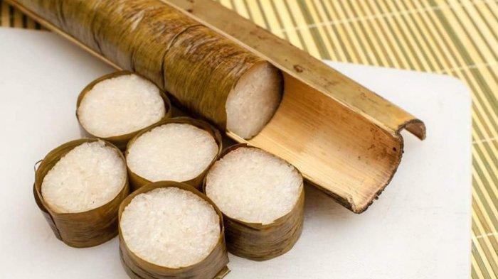 Makanan Indonesia Lemang Yang Sangat Tradisional