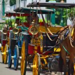Sebuah Angkutan Andong Atau Kendaraan Tradisional Yogyakarta