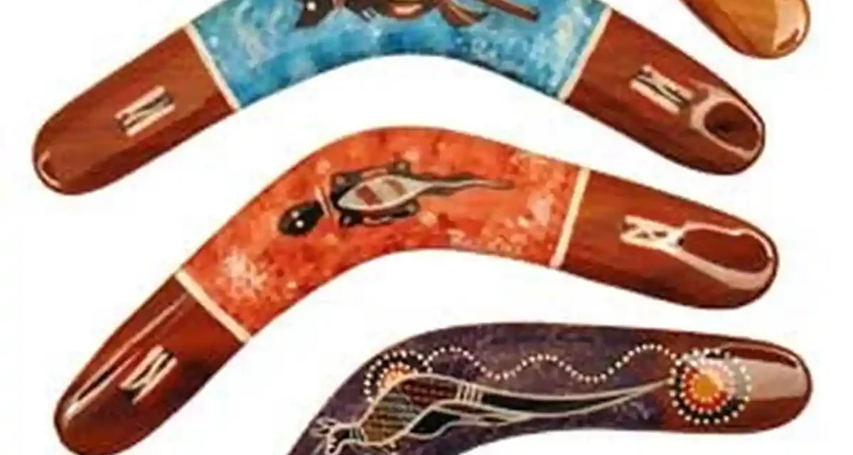 Persenjataan Aborigin Salah Satunya Yang Unik Bumerang