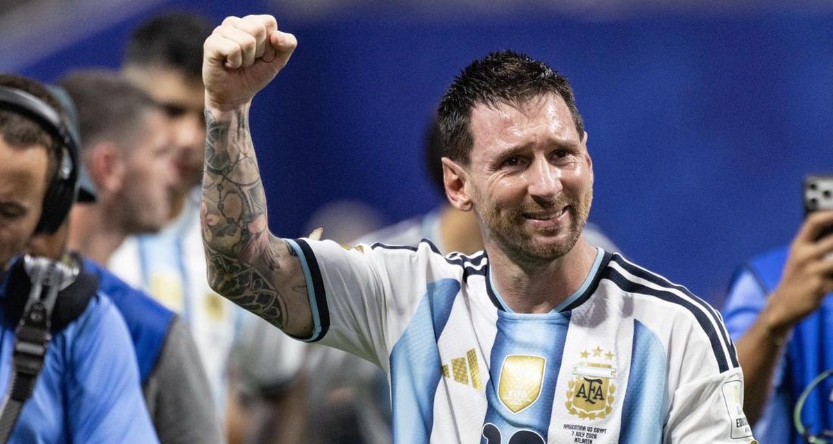 Pemain Bola Messi Sebagai Mega Bintung Dunia
