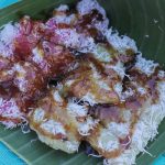 Jajanan Camilan Lupis Dengan Kuah Manis