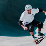 Olahraga Rekreasi Skateboard Dengan Sebuah Papan