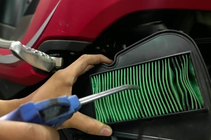 Filter Udara Pada Motor Komponen Saringan Hawa